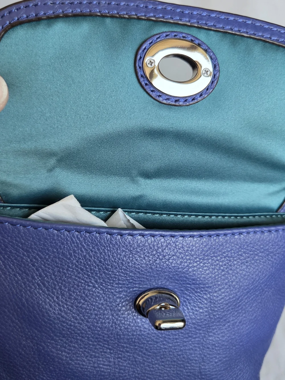 Coach Park Leather Swingpack Crossbody Bag